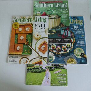 4 issues Southern Living magazine